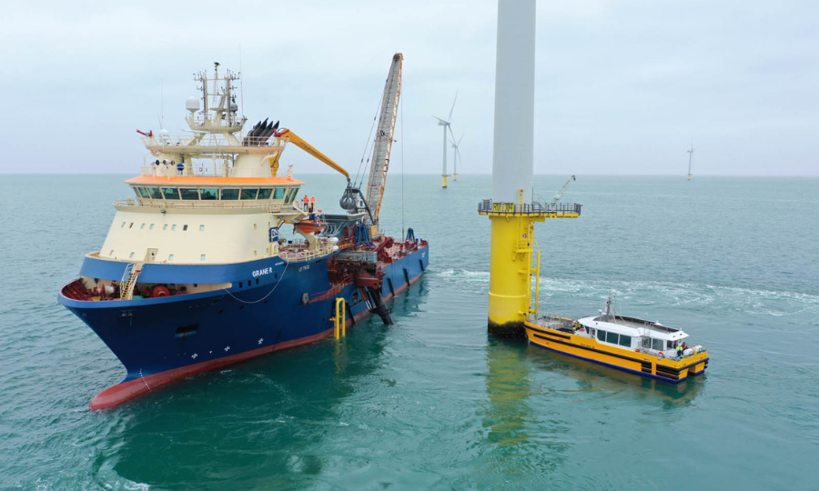 Une innovation environnementale pour le parc éolien offshore de Rampion