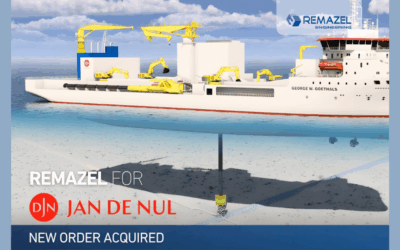 Remazel Engineering fournira un système avancé de placement de roches pour le nouveau navire de Jan De Nul