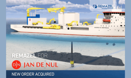 Remazel Engineering fournira un système avancé de placement de roches pour le nouveau navire de Jan De Nul