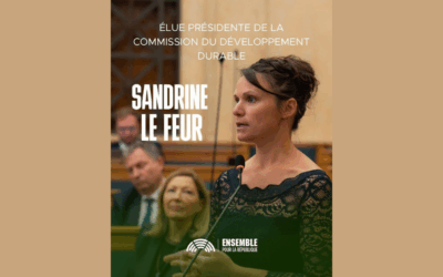 Renouvellement de la commission du développement durable à l’Assemblée nationale