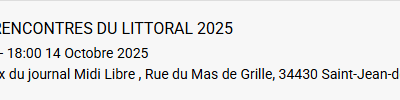 Agenda : Les Océanes Atlantique débutent lundi… Et ne manquez pas les autres événements qui arrivent !