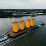 Premier chargement et départ réussis des pièces de transition Bałtyk 2 et 3