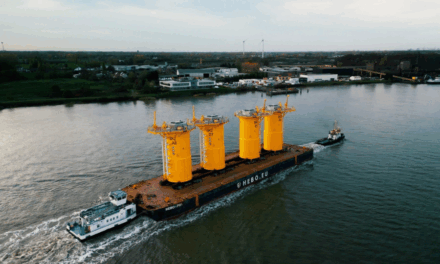 Premier chargement et départ réussis des pièces de transition Bałtyk 2 et 3