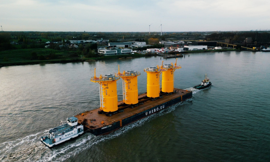 Premier chargement et départ réussis des pièces de transition Bałtyk 2 et 3