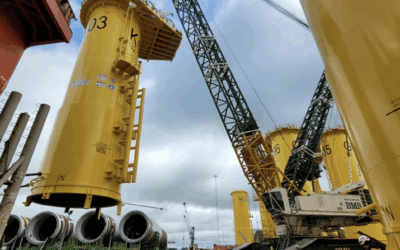 CS Wind a livré l’ensemble des 176 pièces de transition pour Dominion Energy