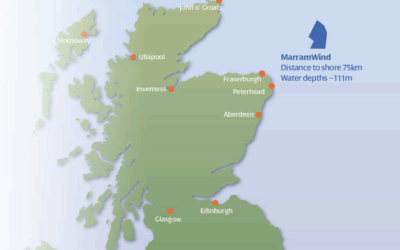 ScottishPower Renewables a déposé une demande de permis pour un parc éolien flottant de 3 GW.
