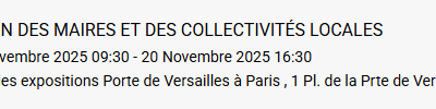 Agenda : ne manquez pas les événements de novembre !