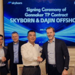 Dajin signe le contrat pour les pièces de transition du parc éolien en mer Baltique allemande