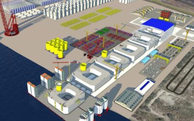 BW Ideol a obtenu une subvention de l’UE pour produire en série ses fondations pour les éolioennes flottantes