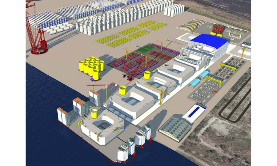BW Ideol a obtenu une subvention de l’UE pour produire en série ses fondations pour les éolioennes flottantes