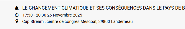 Agenda : ne manquez pas les événements de fin novembre et début décembre !