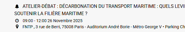 Agenda : ne manquez pas les événements de fin novembre !