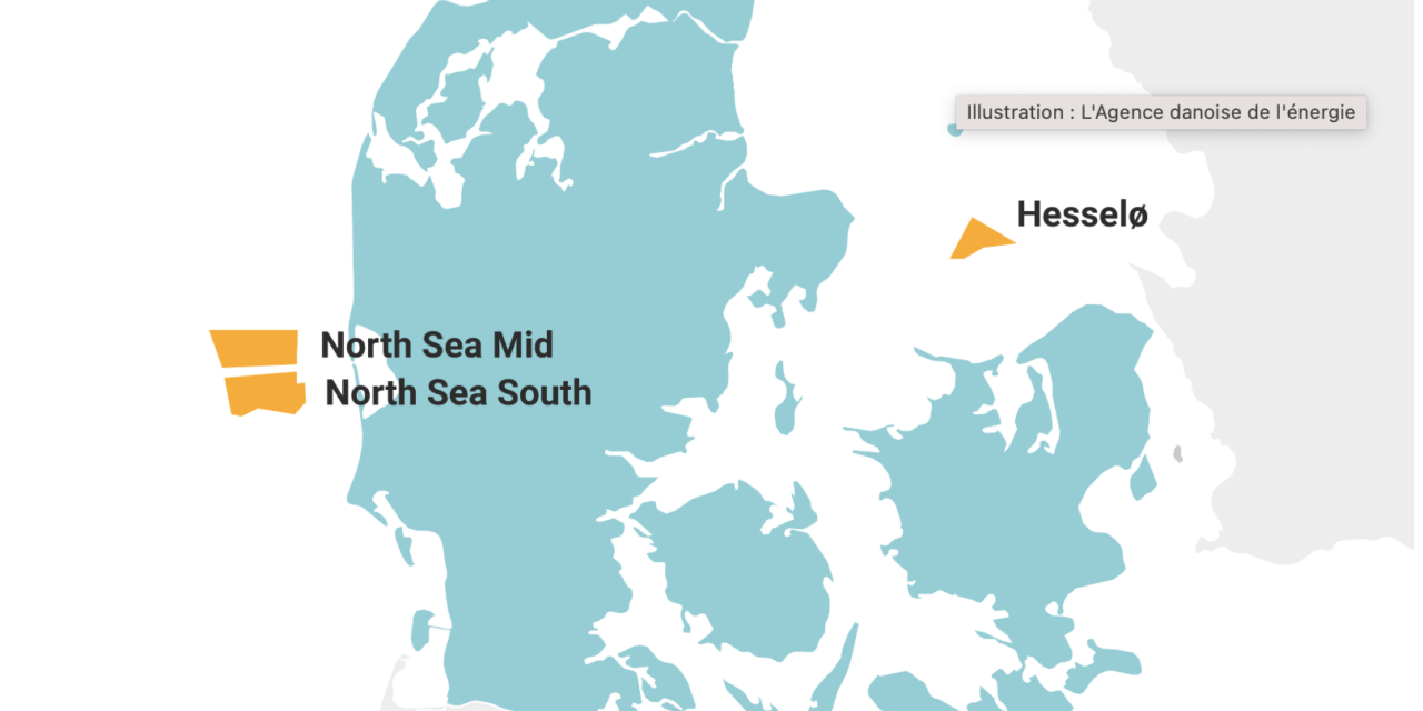 L’Agence danoise de l’énergie relance des appels d’offres pour trois nouveaux parcs éoliens offshore au Danemark