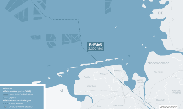 GE Vernova et Seatrium remportent un contrat auprès de TenneT pour raccorder Balwind5 au réseau électrique allemand