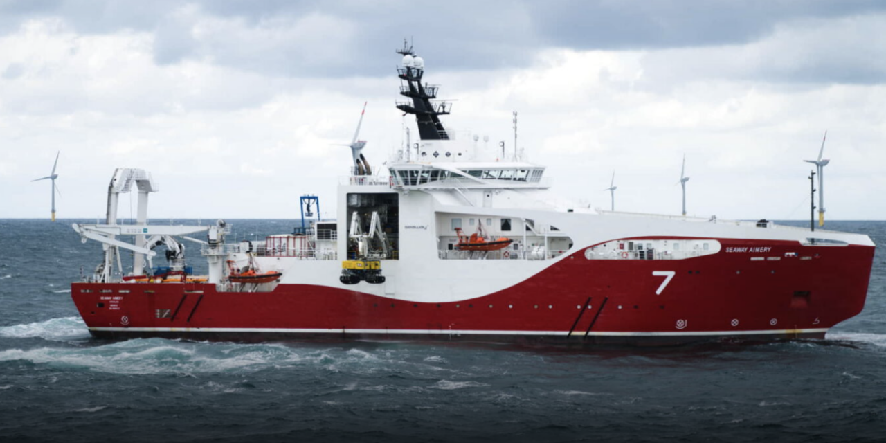 CLV Seaway Aimery quitte Revolution pour travailler sur le projet britannique East Anglia Three