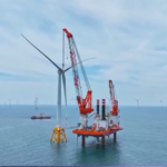 À plus de 85 kilomètres des côtes, le parc éolien de Dafeng fonctionne à sa pleine capacité