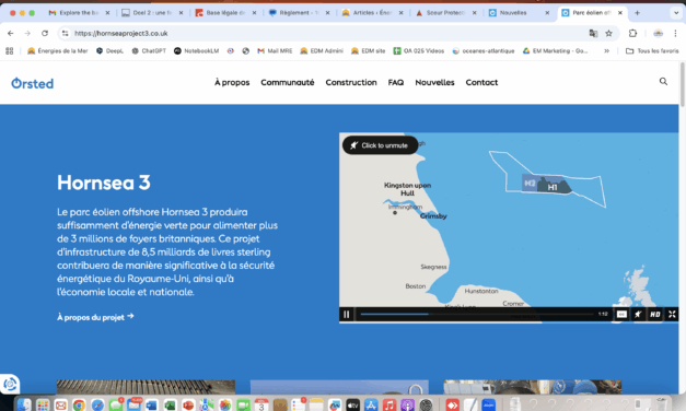 Apollo acquiert 50% du projet Hornsea 3 d&rsquo;Ørsted