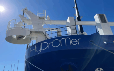 Opérationnelle depuis septembre 2024, la drague Hydromer a été baptisée par Carole Delga