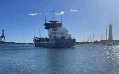 Opérationnelle depuis septembre 2024, la drague Hydromer a été baptisée par Carole Delga