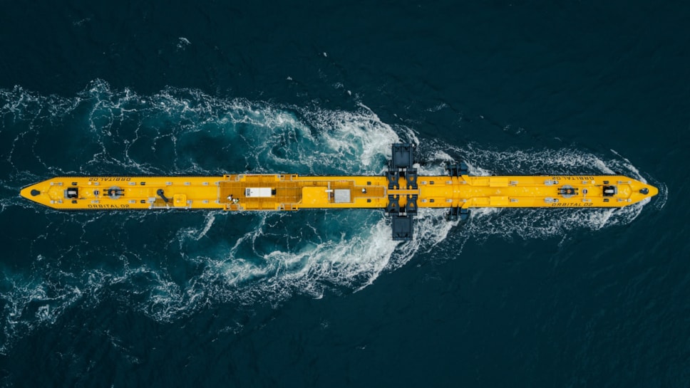 Orbital Marine Power a obtenu un investissement de £7 millions