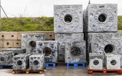 RWE et TotalEnergies ont signé un accord avec ARC marine pour 66 Reef cubes® intégrant des éléments naturels