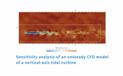GDR EOL-EMR – Offre de stage : Sensitivity analysis of an unsteady CFD model of a vertical-axis tidal turbine