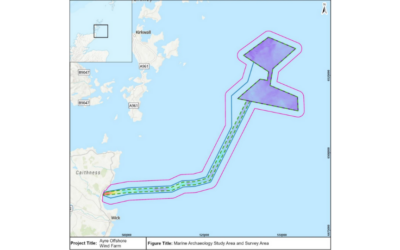 Les parcs en mer « Ayre Offshore Wind Farm » et « Bowdun » ont déposé des demandes d’autorisation
