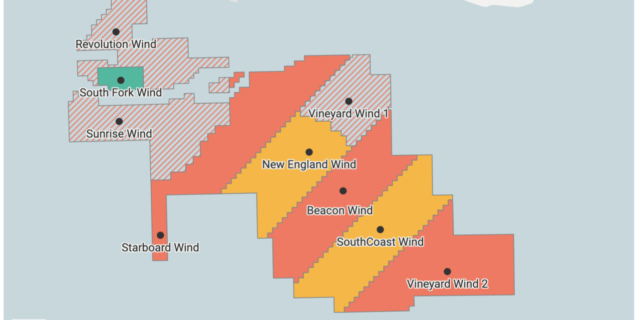 Fronde des 4 gouverneurs démocrates contre l&rsquo;arrêt émis par l&rsquo;administration Trump contre les 5 parcs éoliens en mer