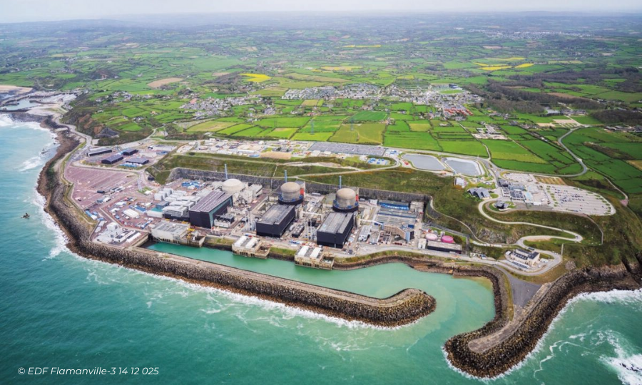 L&rsquo;EPR de Flamanville 3 a atteint depuis 3 jours 100 % de sa puissance nominale