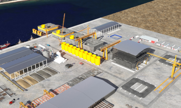 BW Ideol industrialisera ses fondations flottantes pour l&rsquo;éolien en mer Holcim