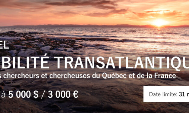 Programme de mobilité transatlantique chercheuses-chercheurs