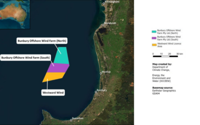 L’Australie ouvre des licences pour trois projets éoliens en mer