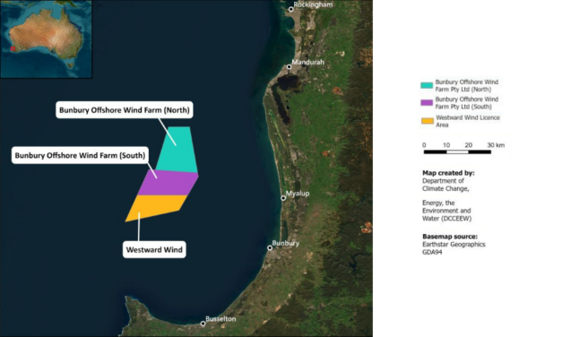 L&rsquo;Australie ouvre des licences pour trois projets éoliens en mer
