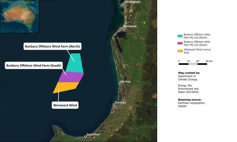 L&rsquo;Australie ouvre des licences pour trois projets éoliens en mer