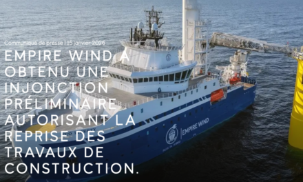 Empire Wind 1 – Reprise des travaux