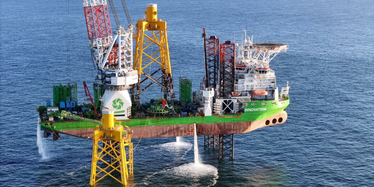 Navantia Seanergies et Windar ont déployé leur 200e fondation de structure éolienne offshore