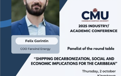 Farwind Energy était présente à industry/academic organisée par l&rsquo;Université maritime des Caraïbes (CMU).