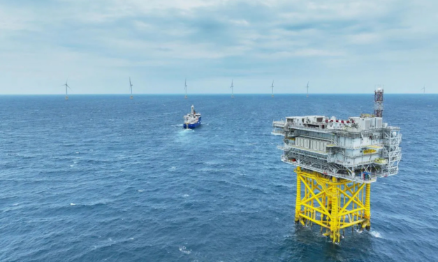 La dernière éolienne en mer des parcs Greater Changhua 2b et 4 d&rsquo;Ørsted est installée