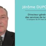 Jérôme Dupont est nommé Directeur général des Services de la CRE