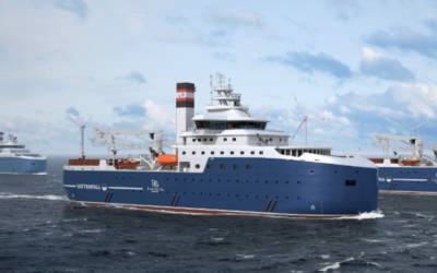 ZPMC et LD Armateurs ont commencé la construction du premier SOV pour les parcs éoliens offshore de Vattenfall