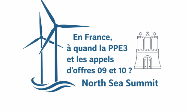 Eolien en mer : le SER appelle la France à avoir la même ambition que les gouvernements du North Sea Summit européen !