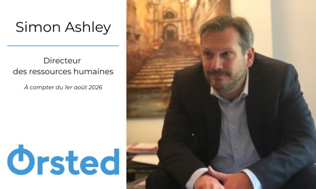 Ørsted a nommé Simon Ashley au poste de directeur des ressources humaines