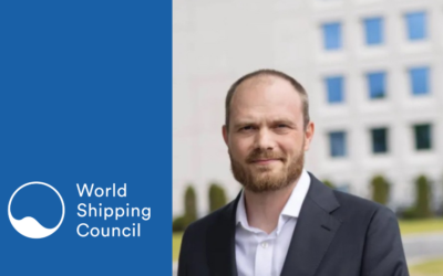 Simon Bergulf est nommé au poste de VP chargé de l’environnement et du climat du World Shipping Council (WSC)