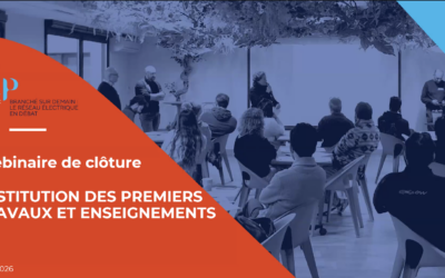 SDDR : dernier webinaire de la CNDP pour le plan décennal d&rsquo;investissement de RTE