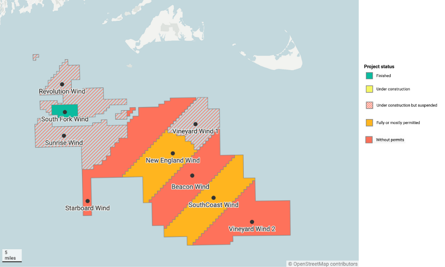 Fronde des 4 gouverneurs démocrates contre l&rsquo;arrêt émis par l&rsquo;administration Trump contre les 5 parcs éoliens en mer – 1