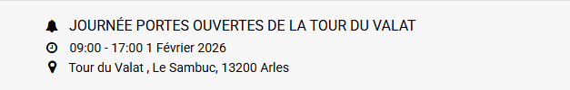 Les événements à ne pas manquer pour fin janvier et début février !