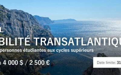 IFQM : deux appels à mobilité transatlantique France Québec