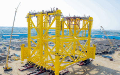 Etape 1 franchie pour le chargement des fondations de la station de conversion BorWin Kappa