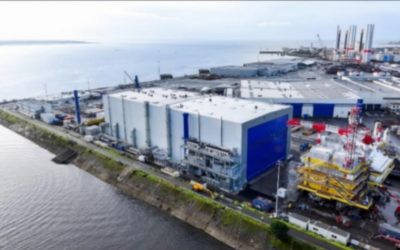 Anemos : alvéole de peinture de Chantiers de l&rsquo;Atlantique pour les EMR est une révolution !