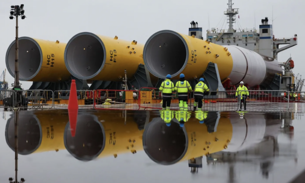 Royaume Uni : Hornsea 3, plus grand parc éolien offshore au monde, reçoit ses premières fondations géantes depuis Bilbao